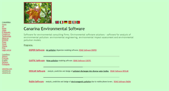 Desktop Screenshot of canarina.eu